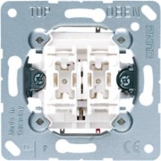 Jalousie-Wippschalter 10AX 250V Sch.1-pol. 509 VU 