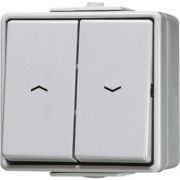 Jalousie-Wippschalter ws 10AX 250V Sch.1-pol. 609 VW 