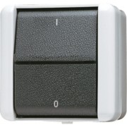 Wippschalter Aus 2-pol. 802 W 