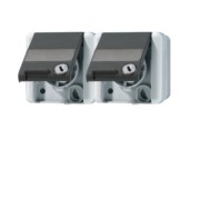 SCHUKO-Steckdose 2-fach 16A 250V 8220 NAWSL 