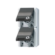 SCHUKO-Steckdose 2-fach 16A 250V 822 NAWSL 