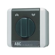 Jalousie-Drehschalter 10AX 250V 1-pol. 834.10 W 