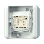 KNX Taster BA 1f. Tasterstellung 8471.01 LED W 