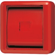 Abdeckung Glasscheibe rt mit Lichtfenster 860 WGL 