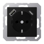 SCHUKO Steckdose mit USB Typ AC A 1520-15 CA SWM 