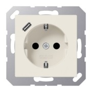 SCHUKO Steckdose mit USB Typ C A 1520-18 
