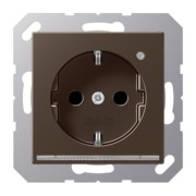 SCHUKO-Steckdose 16A 250V LED-Orient.licht ws A 1520-O MO LNW 