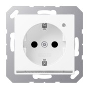 SCHUKO Steckdose mit LED-Licht A 1520-O WWM LNW 