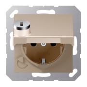 SCHUKO-Steckdose 16A 250V Klappdeckel A 1520 BFKLSL CH 