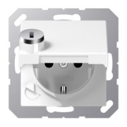 SCHUKO-Steckdose 16A 250V Klappdeckel A 1520 BFKLSL WW 