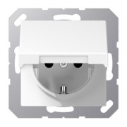 SCHUKO-Steckdose 16A 250V Klappdeckel A 1520 KIKL WW 