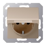SCHUKO Steckdose 16A 250V, champagner A 1521 BFKL CH 