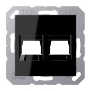Abdeckung 2-fach f.MJ WE TE-connect. A 1569-25 SW 