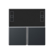 Tastensatz komplett anthrazit matt A 4093 TSA ANM 