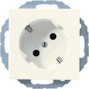 SCHUKO-Steckdose ws 16A 250V 45Grad A 520-45 KI 