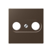 Abdeckung mokka f. Antennen-Dose A 561 PLTV MO 