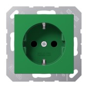 SCHUKO-Steckdose 16A 250V bruchsicher antibak. ABA 1520 BF GN 