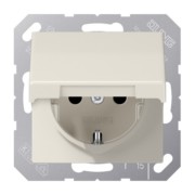 SCHUKO-Steckdose 16A 250V Klappdeckel ABAS 1520 KL 