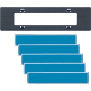 Beschriftungsset aus 5 Klebeschilder AC 80 NAS 
