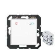 Hotelabdeckung Glas mit LED-Einheit 24 V A CU KO6 M WW 