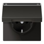 SCHUKO-Steckdose 16A 250V Klappdeckel AL 1520 NAKL AN 