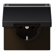 SCHUKO-Steckdose 16A 250V Klappdeckel AL 1520 NAKL D 