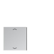 Taste 4-fach alu Symbol Auf/Ab AL 2404 TSAP 23 