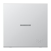 Wippe geprägtes Symbol Licht aluminium AL 2990 KO5 LP 
