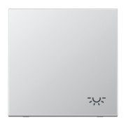 Wippe Symbol LICHT alu für Taster AL 2990 L 
