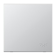 Wippe geprägtes Symbol Licht aluminium AL 2990 LP 