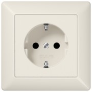 SCHUKO-Steckdose 16A 250V Platte 80,5x80,5mm AS 1520 NKI 