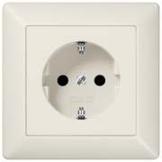 SCHUKO Steckdose 16 A 250 V, weiß AS 1521 