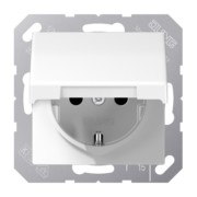 SCHUKO Steckdose 16 A 250 V,alpinweiß AS 1521 BFKL WW 