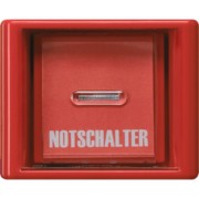 Abdeckung Glasscheibe rt für Schalter/Taster AS 561 GL 