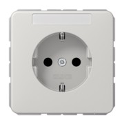 SCHUKO-Steckdose 16A 250V mit Schriftfeld CD 1520 BFNA LG 