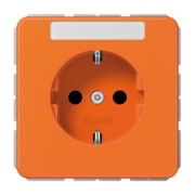 SCHUKO-Steckdose 16A 250V mit Schriftfeld CD 1520 BFNA O 