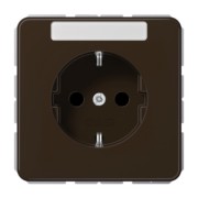 SCHUKO-Steckdose 16A 250V mit Schriftfeld CD 1520 NA BR 