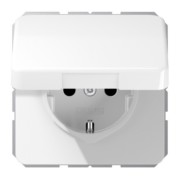 SCHUKO Steckdose 16 A 250 V,alpinweiß CD 1521 BFKL WW 