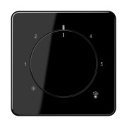 Abdeckung für Raumtemp.Regler CD 1749 BF SW 