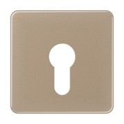 Abdeckung gold brz für Schlüsselschalt. CD 525 GB 