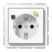 FI-SCHUKO-Steckdose 16A 250V 30mA CD 5520.30 WW 