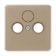 Abdeckung gold brz für Antennendose CD 561 SAT GB 