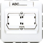 Abdeckung Schriftfeld aws für Mod.Jack vollges CD 569-21 ACS WW 