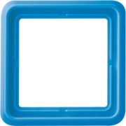Rahmen 1-fach bl waage/senkrecht CD 581 GL 
