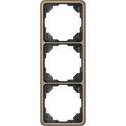 Rahmen 3-fach gold brz waage/senkrecht CD 583 GB 