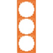 Rahmen 3-fach orange waage/senkrecht CD 583 K O 