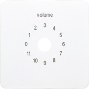 Abdeckung aws für Lautstärkeregler CD 594-8 WW 