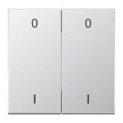 Funk-Wandsender alu lack 4-kanalig Symbole ENO AL 2995-01-L 
