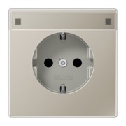 SCHUKO-Steckdose edelstahl ES 1520 NA 