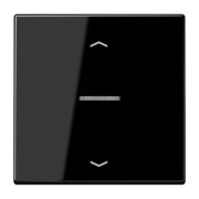 eNet Funk-Steuertaste Symbol Pfeil,schwarz FM LS 1700 P SW 